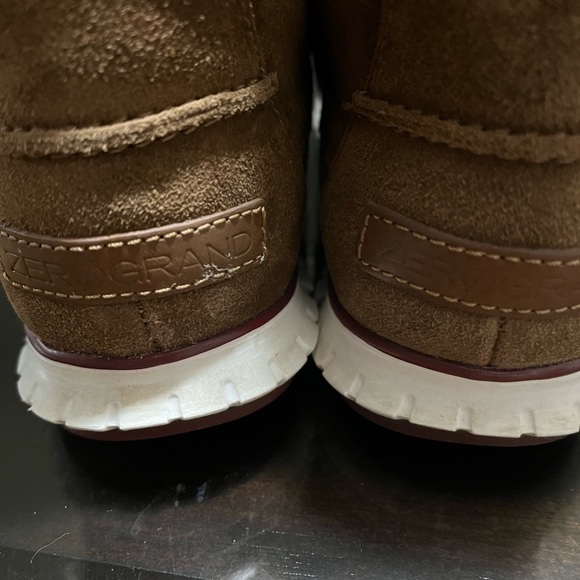 Cole Haan Womens Zerogrand Suede Waterproof Shearling Chukka Boots. Size 7 - Picture 13 of 16